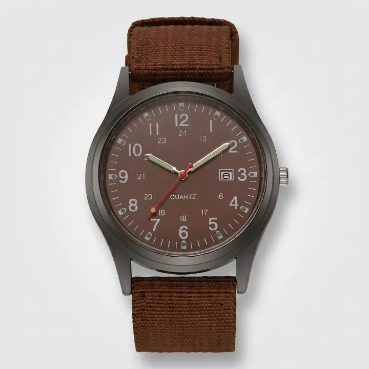 Men's Military Watch with Nylon Strap