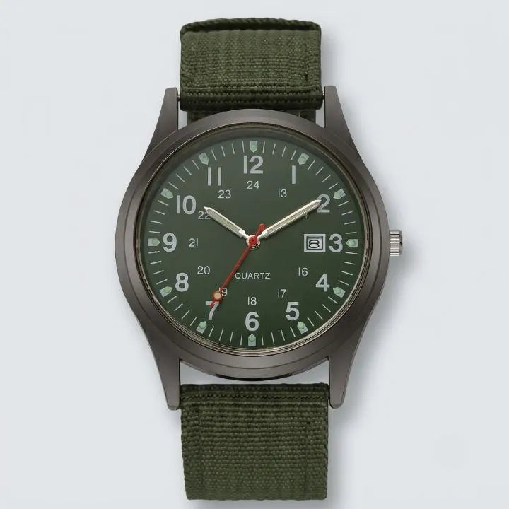 Men's Military Watch with Nylon Strap