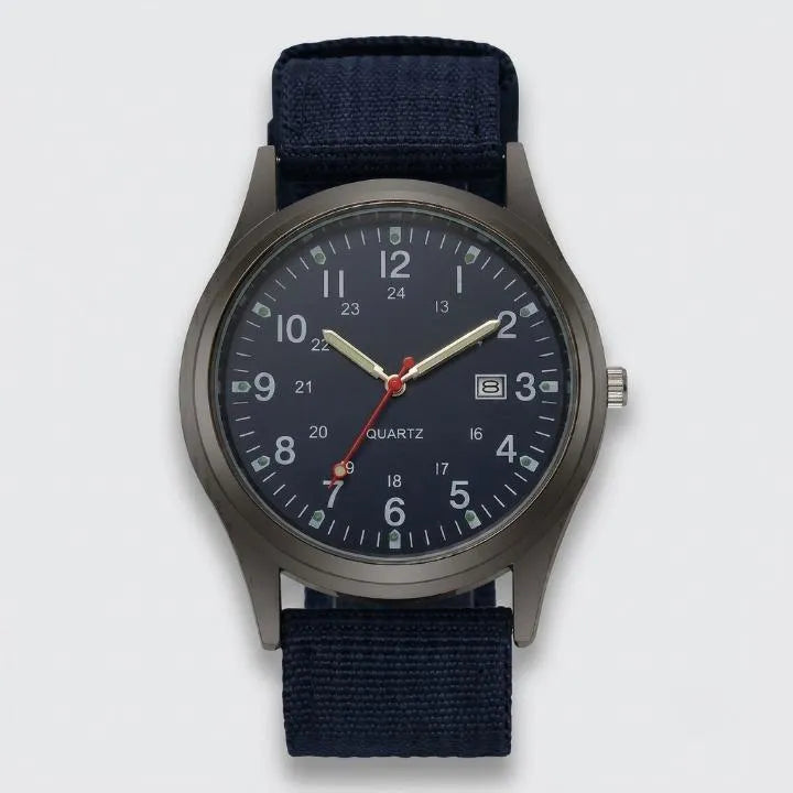 Men's Military Watch with Nylon Strap