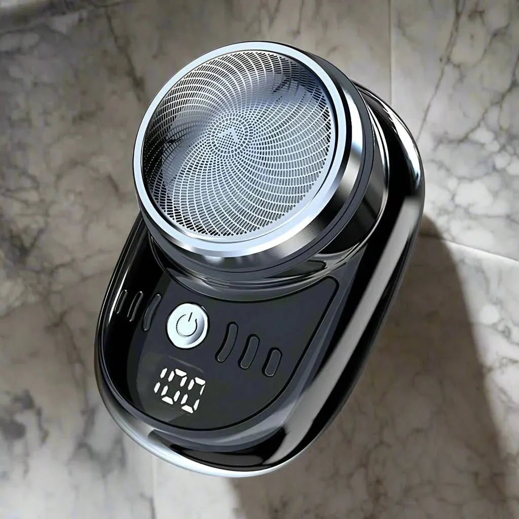 Men's Mini Electric Shaver with USB Rechargeable Battery