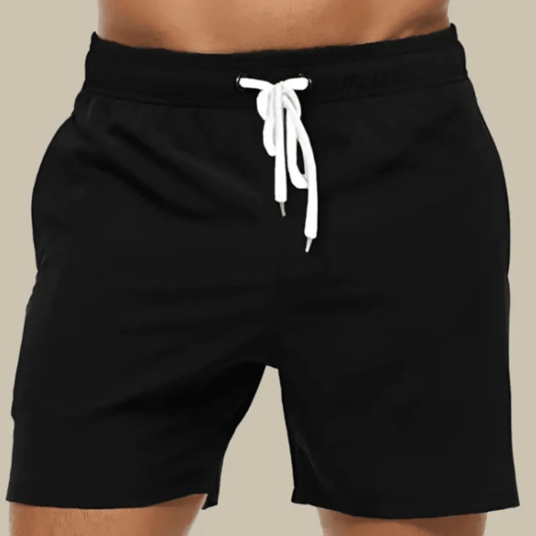 Men's Quick-Drying Swim Shorts with Sporty Design