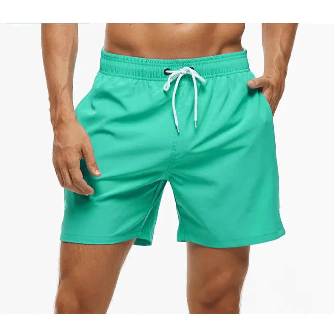 Men's Quick-Drying Swim Shorts with Sporty Design