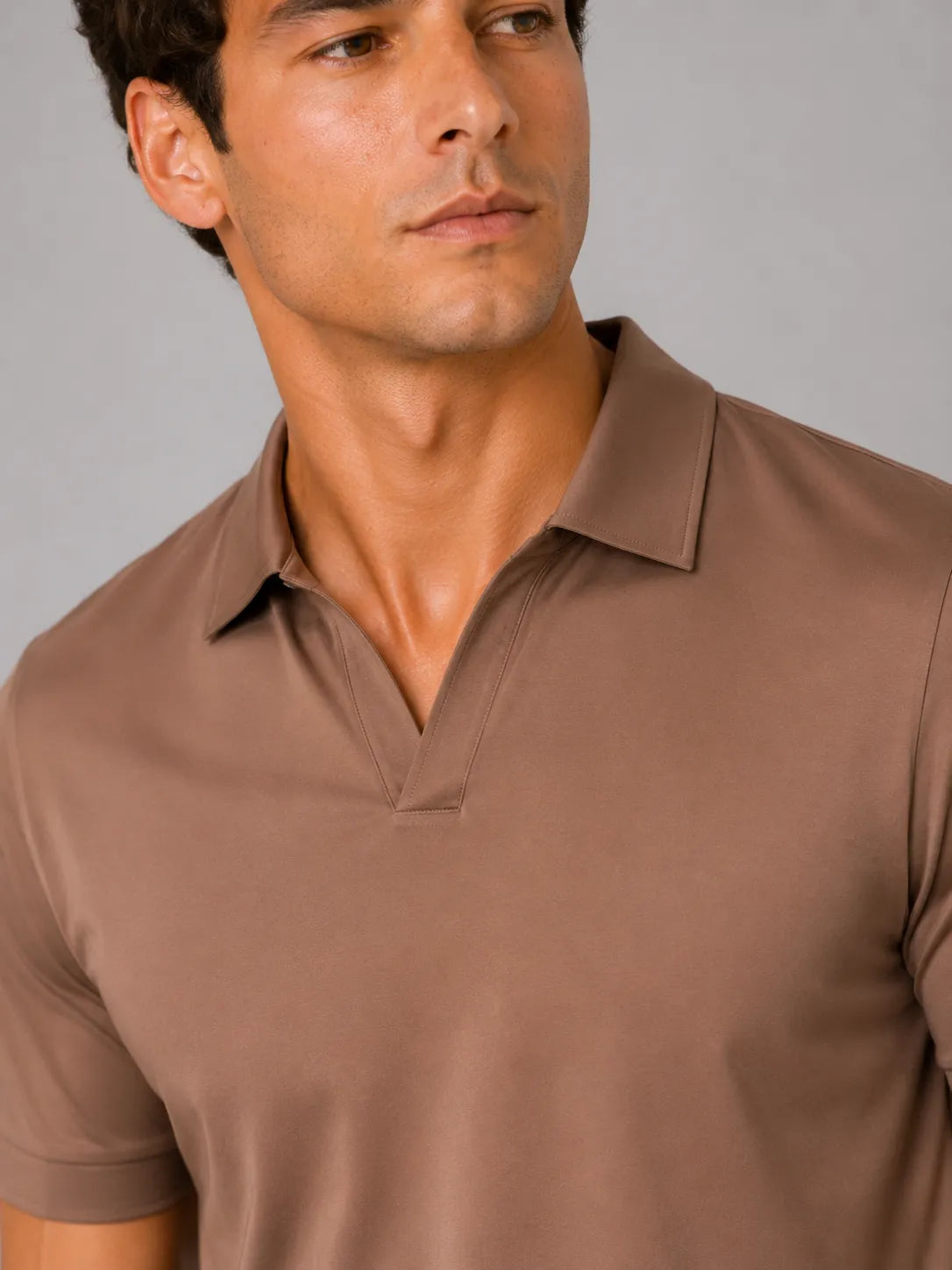 Men's Silky Soft Breathable Short-Sleeve Polo Shirt