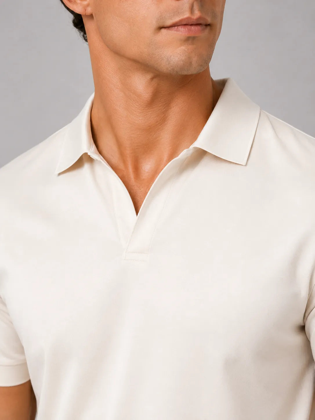 Men's Silky Soft Breathable Short-Sleeve Polo Shirt