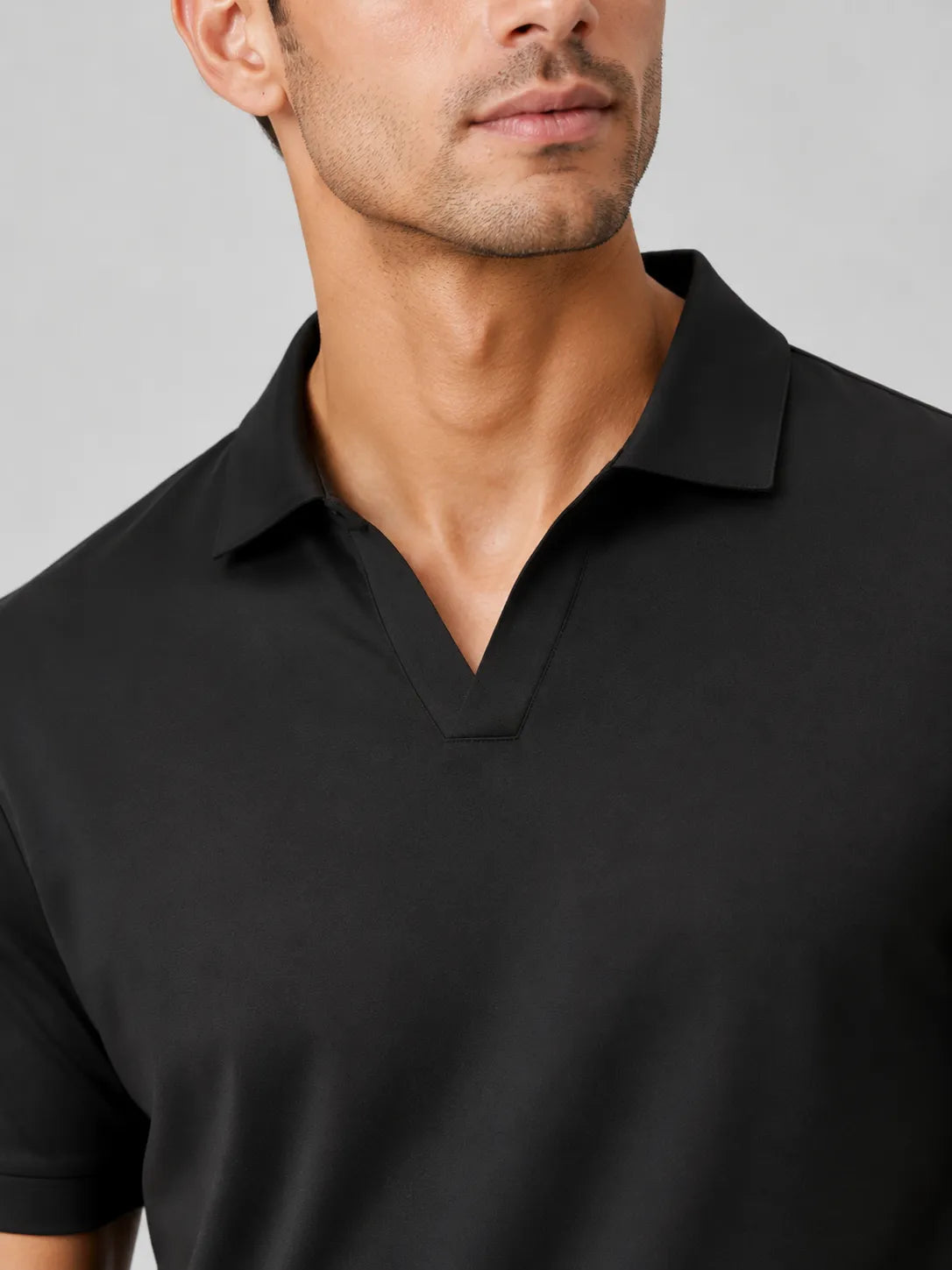 Men's Silky Soft Breathable Short-Sleeve Polo Shirt