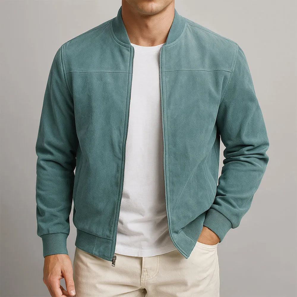 Men's Slim Fit Elegant Bomber Jacket