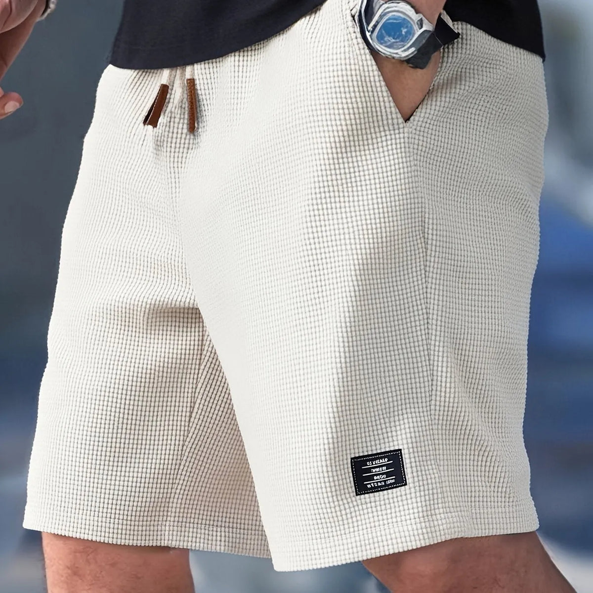 Men's Summer Shorts with Drawstring Waist