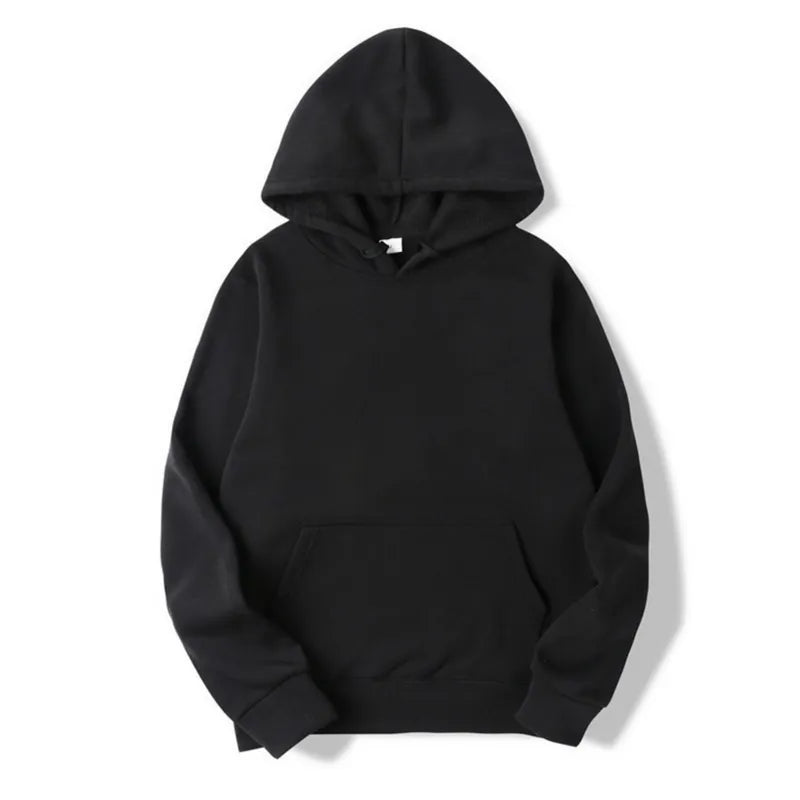 Men's Warm Fleece Hoodie with Kangaroo Pocket