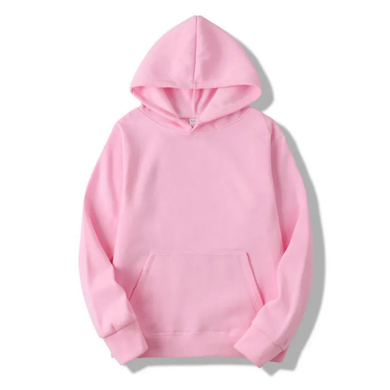 Men's Warm Fleece Hoodie with Kangaroo Pocket