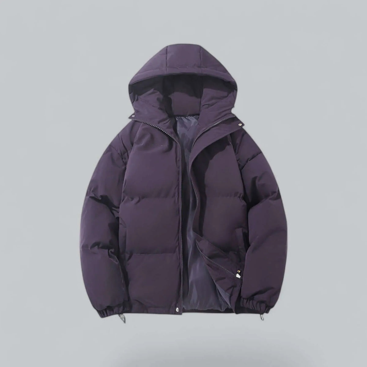 Men's Warm Winter Parka Jacket with Adjustable Hood
