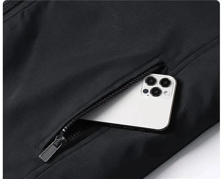 Men's Waterproof Raincoat with Lightweight Fit