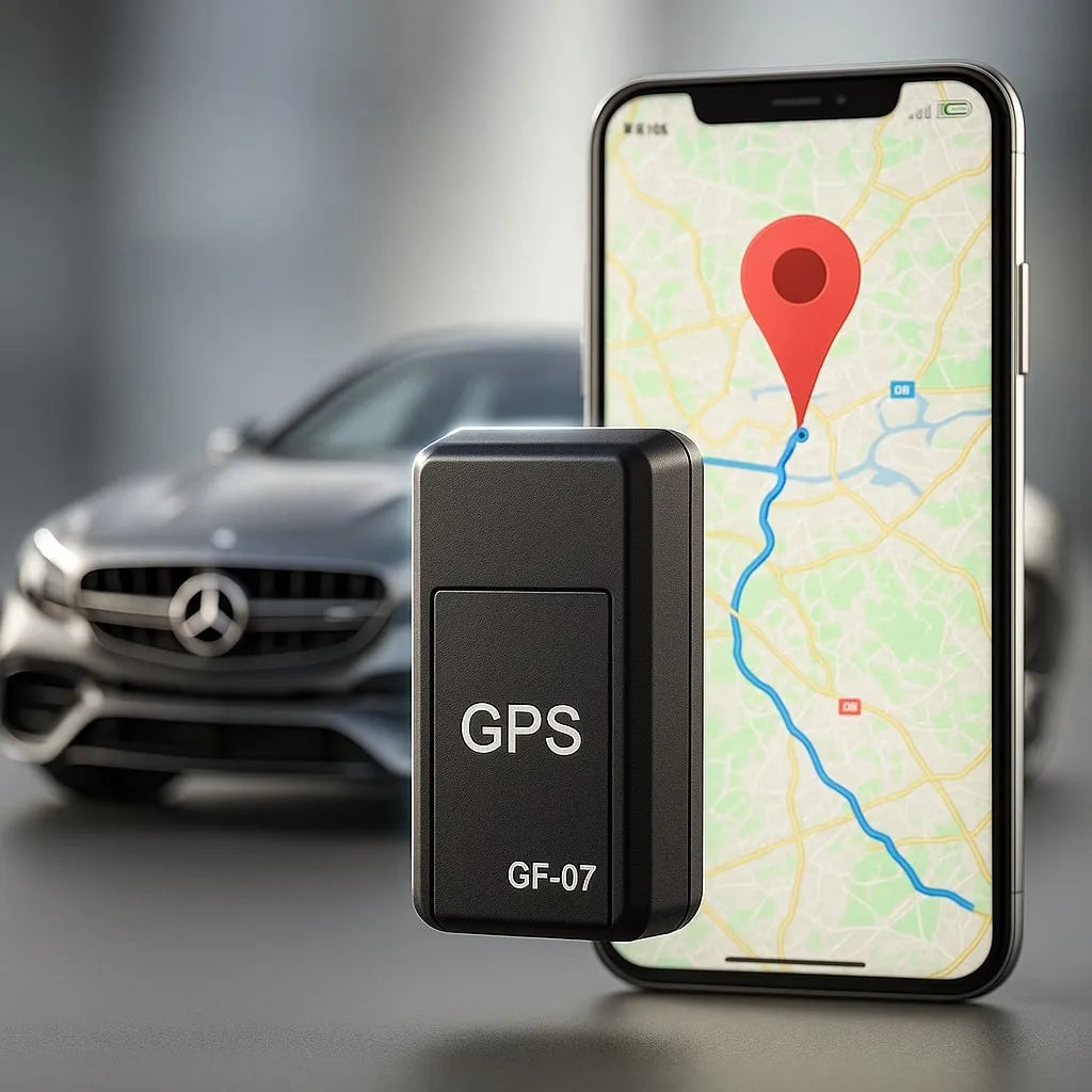 Mini Magnetic GPS Tracker with Real-Time Tracking
