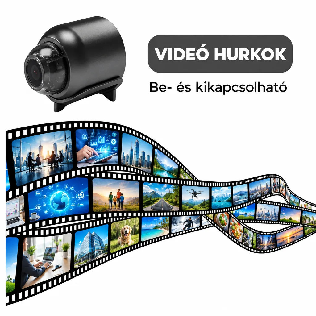 Mini WiFi Security Camera with Night Vision