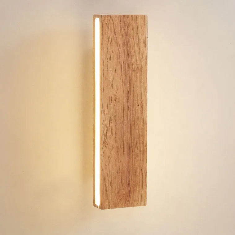 Minimalist Rotatable LED Wall Lamp in Japanese Style