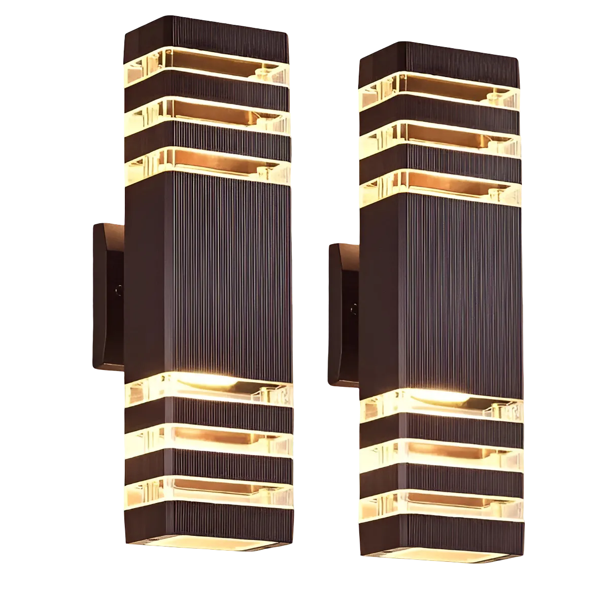Modern LED Outdoor Wall Light with Up and Down Effect