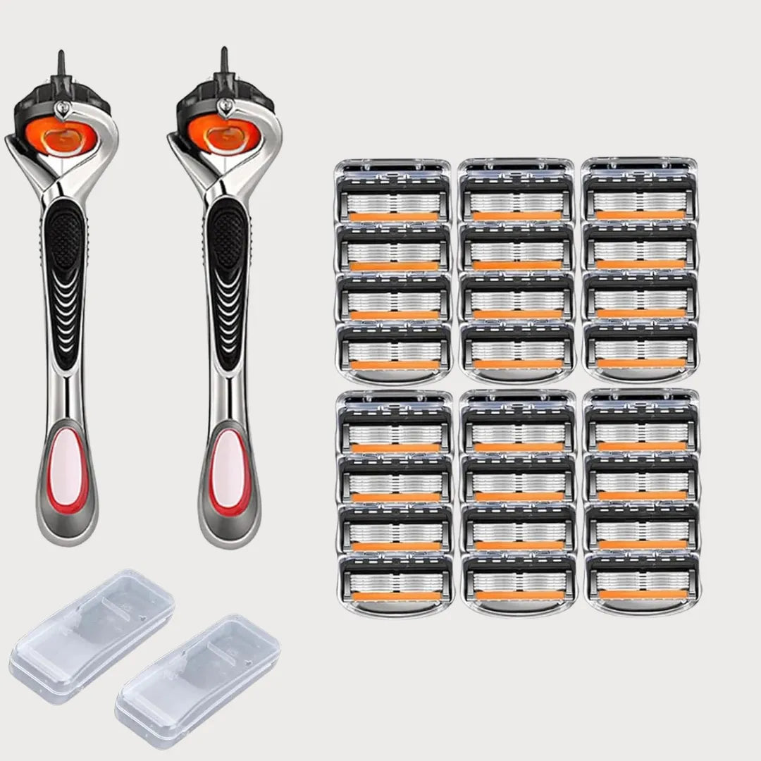 Multi-Layer Razor Blade Set for Smooth Shaving