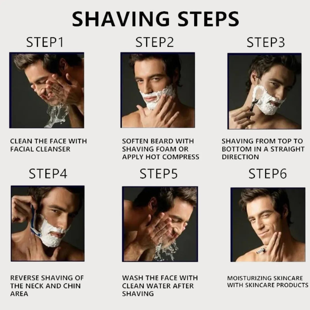 Multi-Layer Razor Blade Set for Smooth Shaving