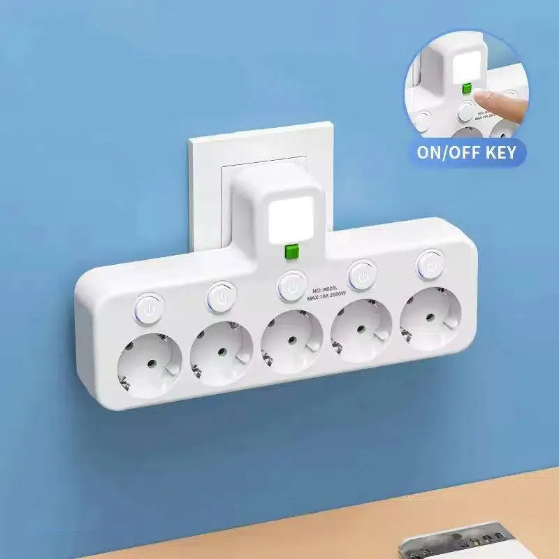 Multi-Socket Surge Protector with USB Ports