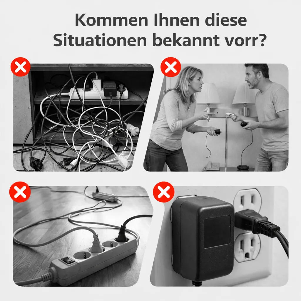 Multi-Socket Surge Protector with USB Ports