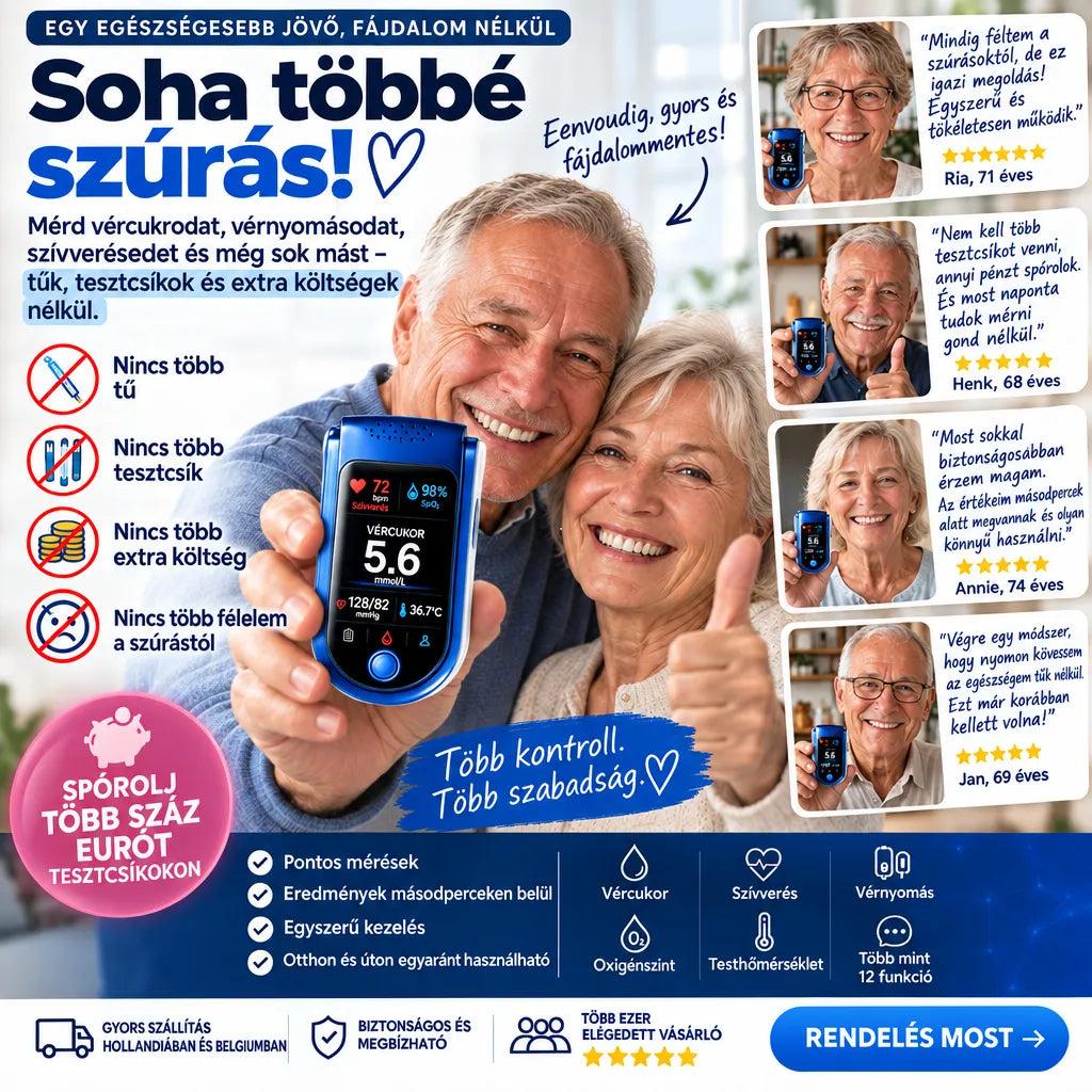 Non-Invasive Health Monitor with Painless Daily Tracking