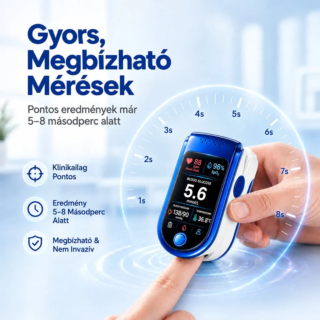 Non-Invasive Health Monitor with Painless Daily Tracking