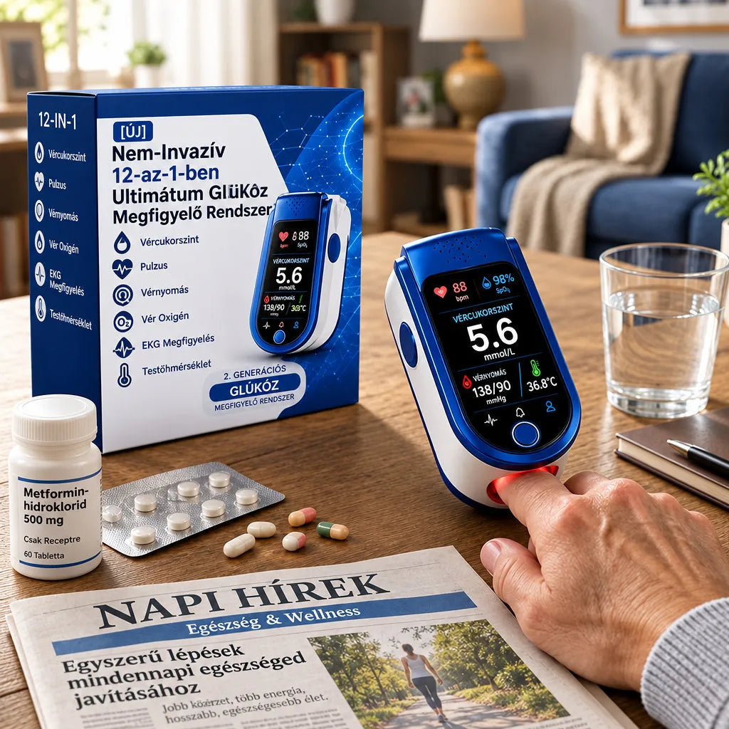 Non-Invasive Health Monitor with Painless Daily Tracking