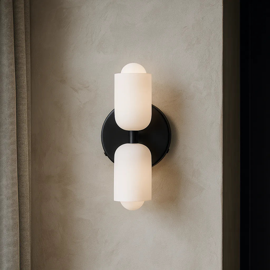 Nordic Up and Down Wall Light with Matte Finish