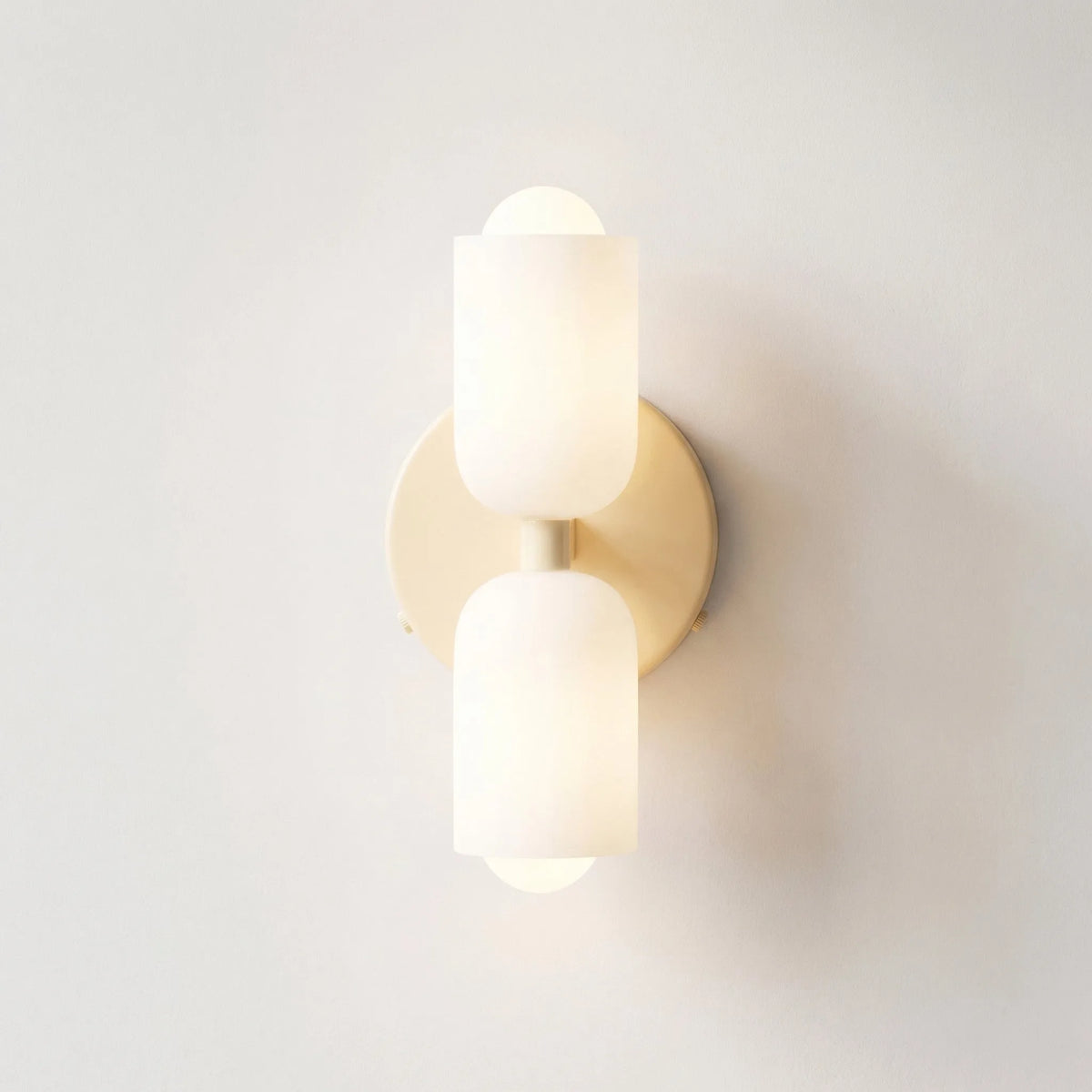 Nordic Up and Down Wall Light with Matte Finish