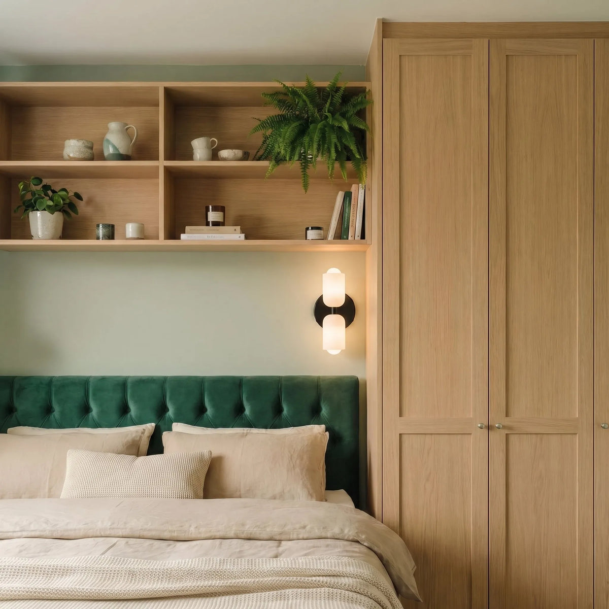 Nordic Up and Down Wall Light with Matte Finish