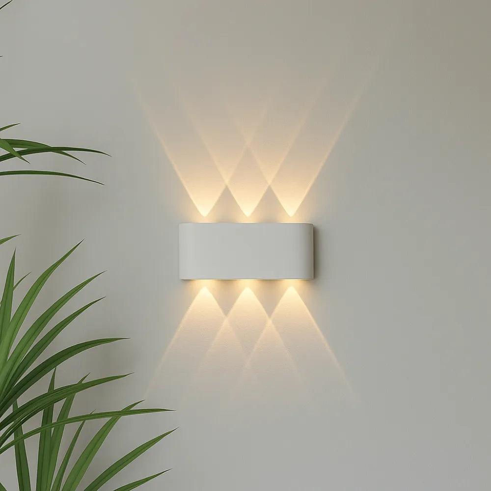 Outdoor LED Wall Light with IP65 Weatherproof Design
