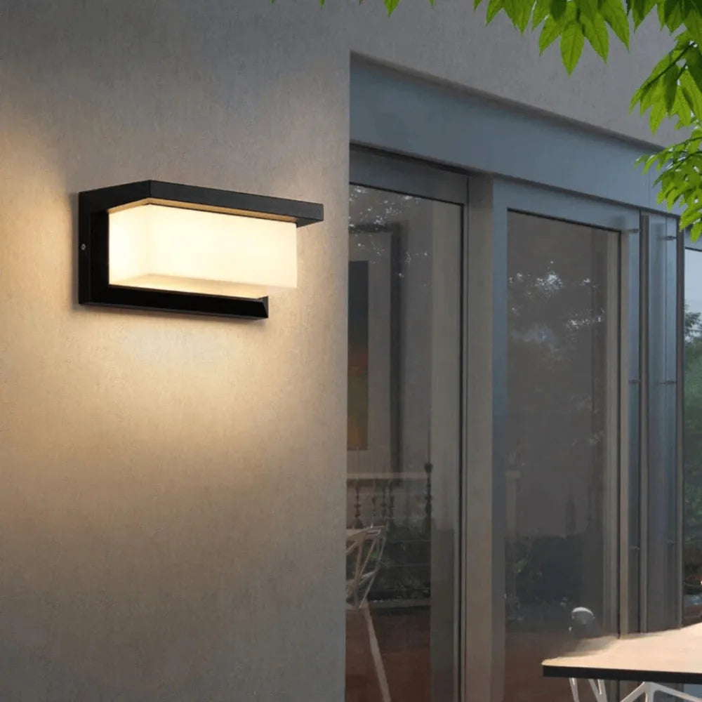 Outdoor LED Wall Light with Motion Sensor