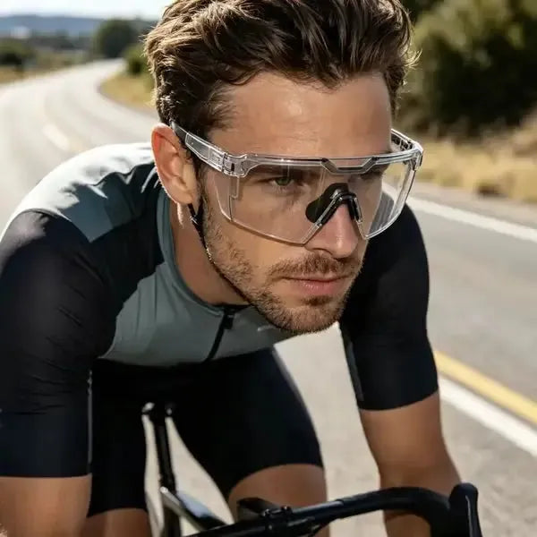 Photochromic Polarized Tactical Sports Sunglasses with UV400 Protection