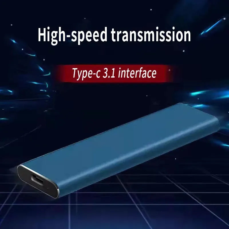 Portable External Hard Drive 4 TB with USB-C