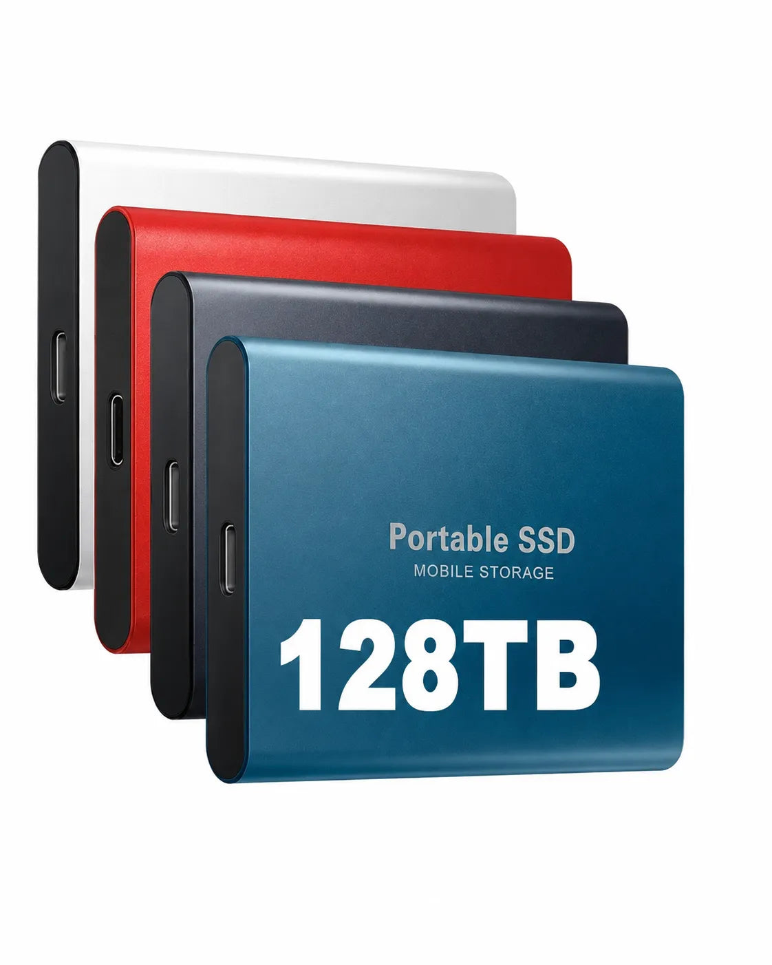 Portable External SSD with Compact High-Speed Design