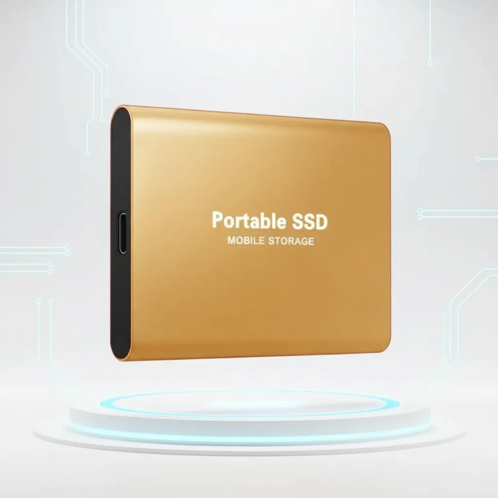 Portable External SSD with USB 3.1 Interface