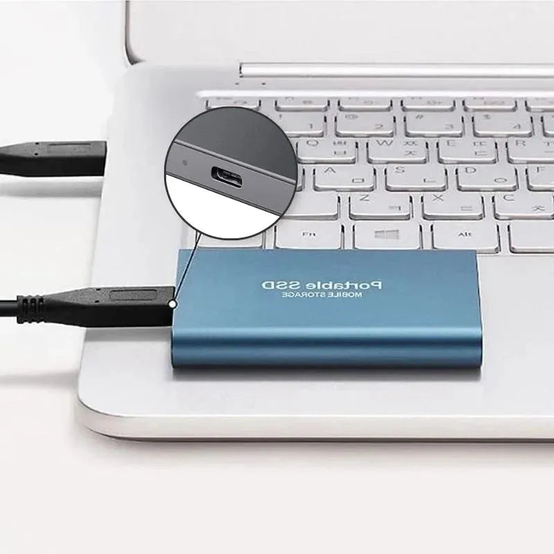 Portable External SSD with USB 3.1 Interface