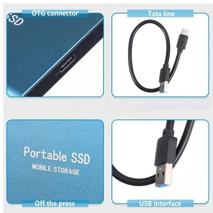 Portable High-Speed SSD External Drive