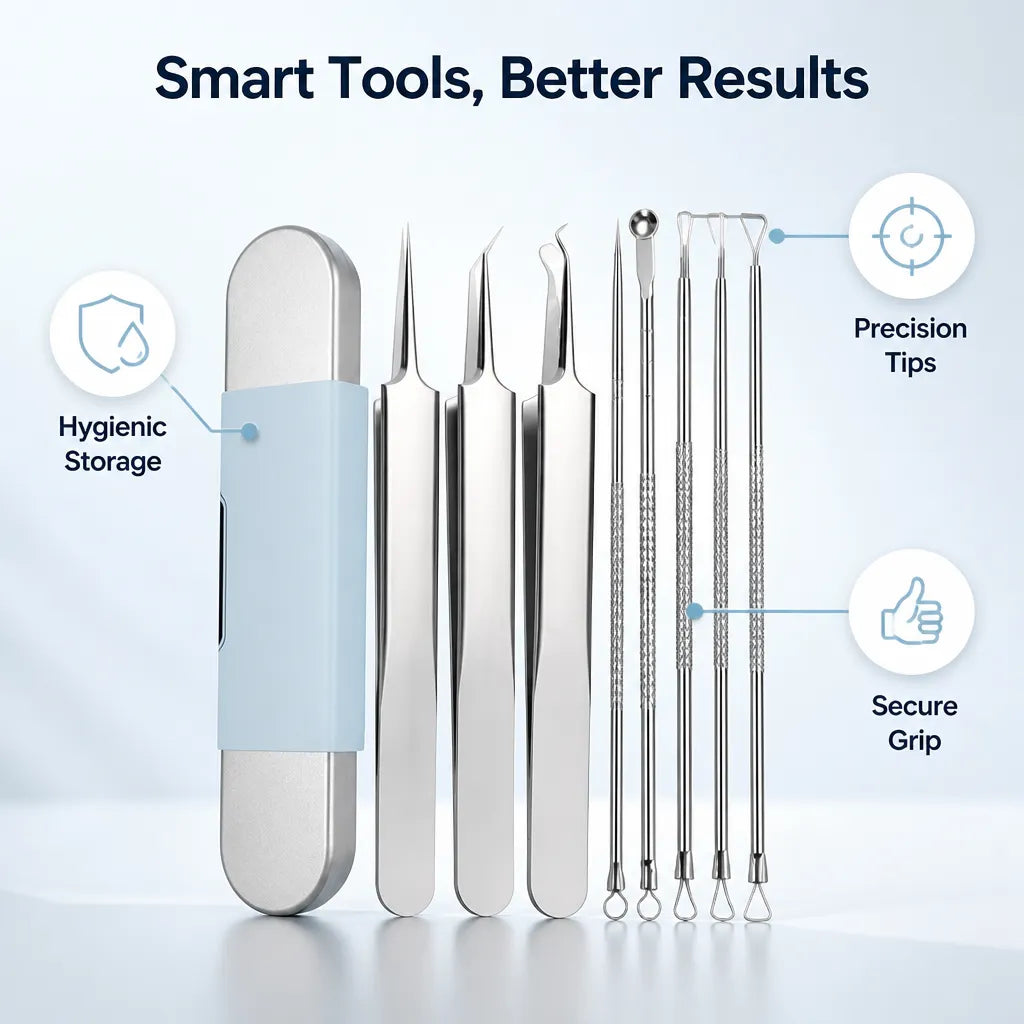 Precision Blackhead Remover Kit with Travel Case