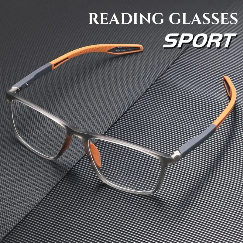 Progressive Multifocal Reading Glasses with Blue Light Blocking Lenses