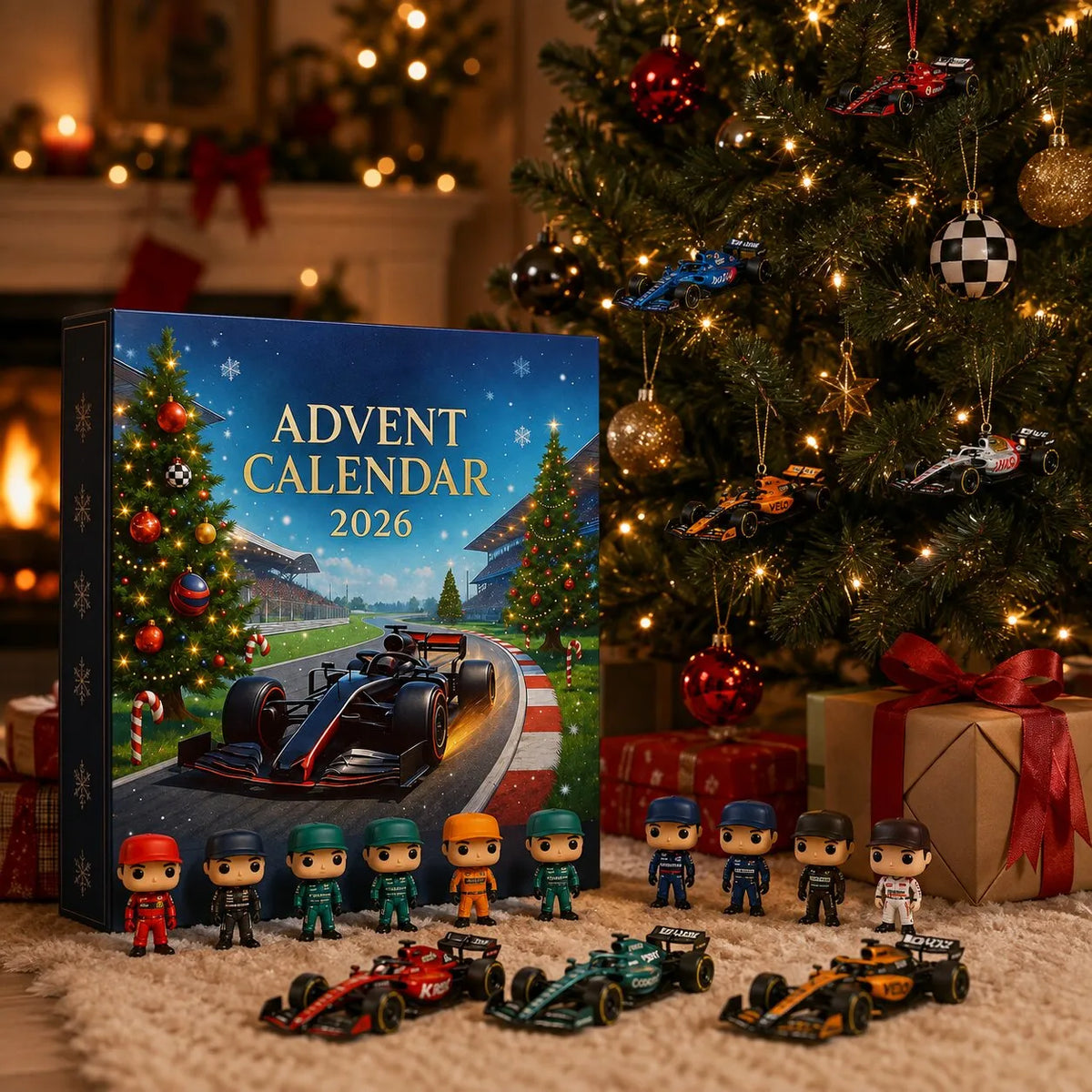 Race Car Advent Calendar with 24 Motorsport Surprises