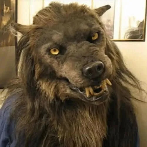 Realistic Werewolf Mask for Halloween and Cosplay