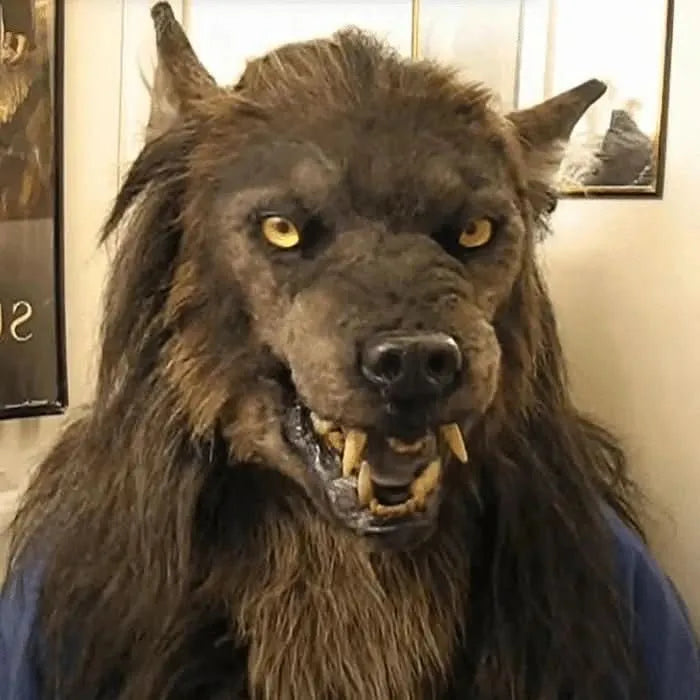 Realistic Werewolf Mask for Halloween and Cosplay