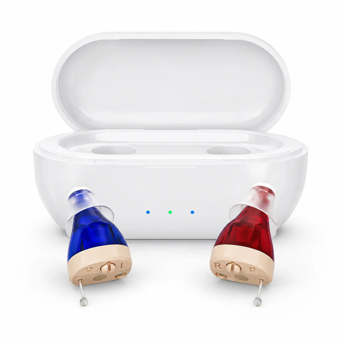 Rechargeable Invisible CIC Hearing Amplifiers Pair