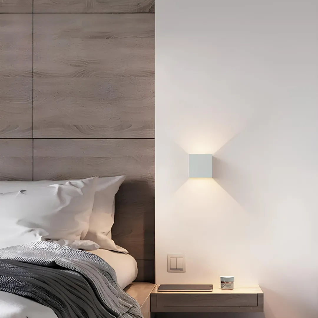 Rechargeable Scandinavian LED Wall Lamp with Motion Sensor