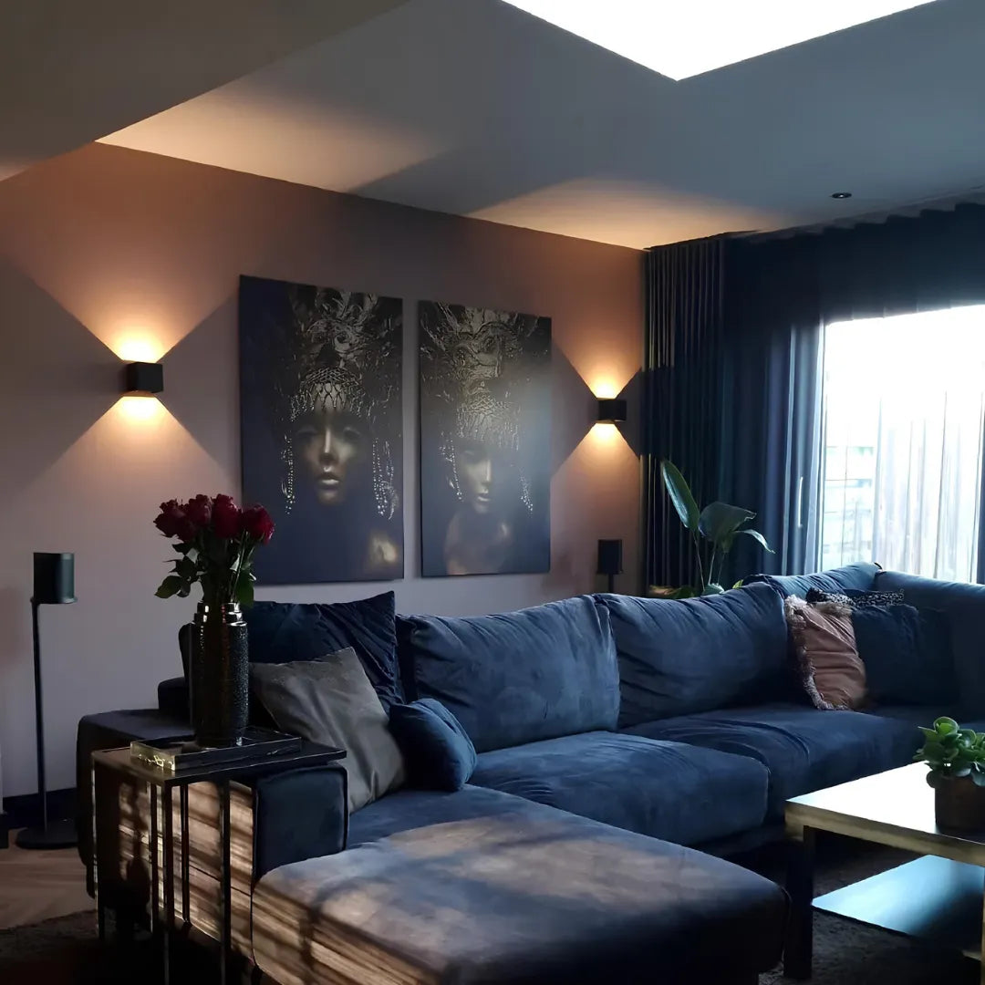 Rechargeable Scandinavian LED Wall Lamp with Motion Sensor