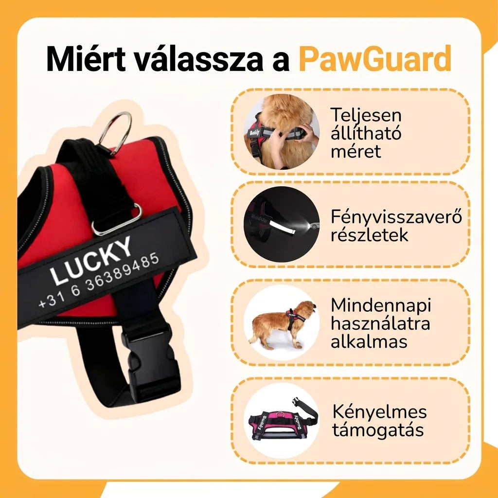 Reflective Dog Harness with Supportive Design