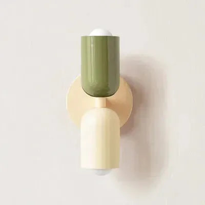 Retro Wall Lamp in Vibrant Colors