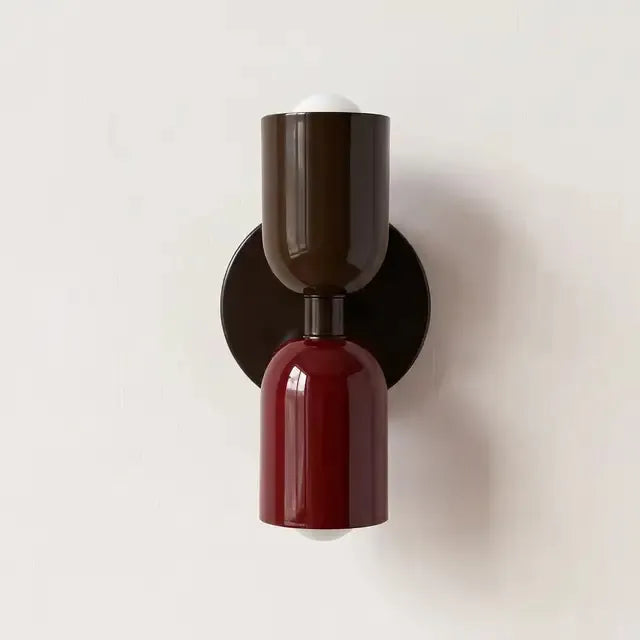 Retro Wall Lamp in Vibrant Colors