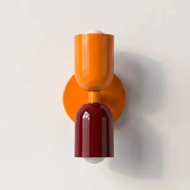 Retro Wall Lamp in Vibrant Colors
