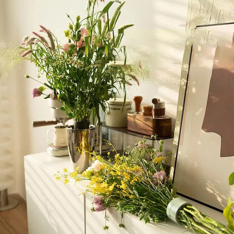 Reusable Flower Arranger Insert with Flexible Stem Holes